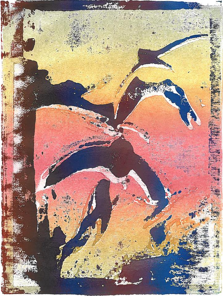 Tutti-Frutti Patina Swifts work on paper